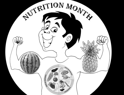 nutrition month editorial cartoon by bladimer usi