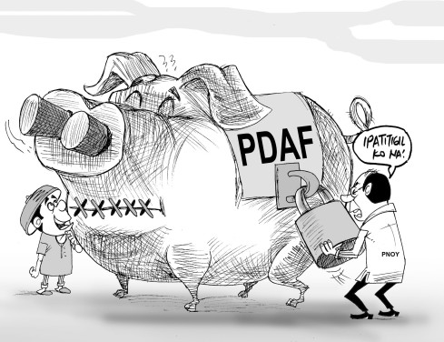 sarado pork editorial cartoon by bladimer usi